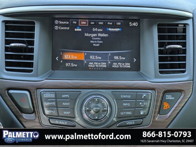 2019 Nissan Pathfinder Platinum