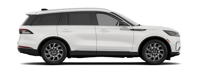 A 2025 Lincoln Aviator® SUV in Pristine White | Palmetto Lincoln in Charleston SC